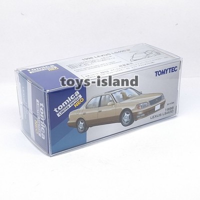 Tomica Limited Vintage NEO LV-N 1998 LEXUS LS400 Gold + White 1/64