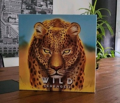 Wild Serengeti Brettspiel - 1 - 4 Personen, 10+ Jahre, Englische Version