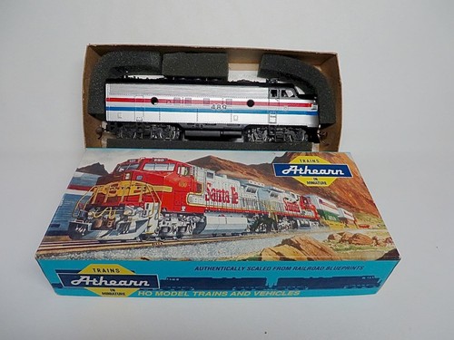 HO Athearn 3171 Amtrak III Powered F7A cabina diésel 489 nuevo stock antiguo | Condition: New: Other (See Details)