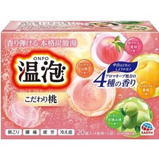 Onpo Bath Salt Peach scent 20 tablets from Japan Bub bath additive