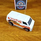 Custom Made Hot Wheels Vintage Redline Super Van Toy Fair '75 White Flying Color