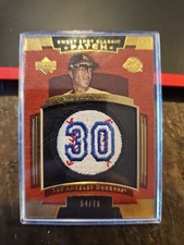 2004 Upper Deck Sweet Spot Classic - Patch Maury Wills #SSP-MW Uniform Logo /75