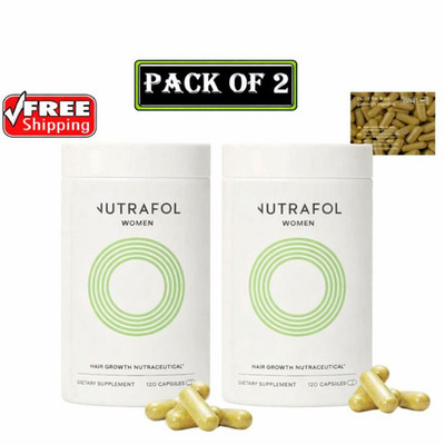 Women s Hair Growth Supplement |2 Pack (120 Caps) | 2 Month Supply|