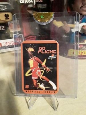 1988 MICHAEL JORDAN Go Flight Nike Gatorade Slam Dunk Champion Bulls HOF SEALED!