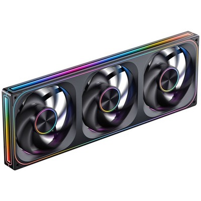 Jonsbo ZA-420B PWM-Lüfter, ARGB - 3x 140mm, schwarz