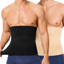 Men Tummy Girdle Belt Body Shaper Abdomen Control Slimming Trimmer Waist Trainer