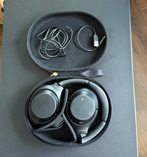Sony WH-1000XM3 Bluetooth Wireless Noise Cancelling Over-Ear Headphones Black