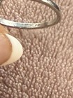 Vintage platinum Emerald Cut Sapphires And Diamond Ring — photo 9