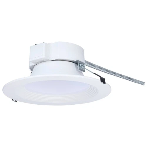 Satco S21602 - 25.5W Field Selectable LED 8" Commercial Downlight (1, 2 or 4 PK) - Picture 2 of 8
