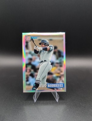 2021 Bowman Heritage - Prospects Julio Rodriguez #141 Chrome Refractor /199 (RC)