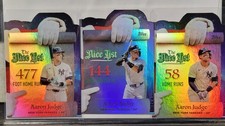 2025 Topps Holiday - Making the Nice List Lot  Aaron Judge