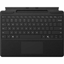 Microsoft Surface Pro Keyboard w/Cover Case for Surface Pro 8-11 Tablet, Black