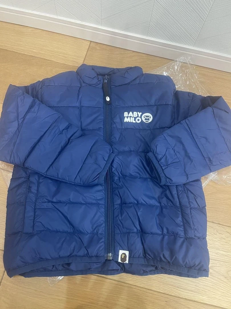 A BATHING APE (BAPE) Piumino Vape Baby Milo Navy 120