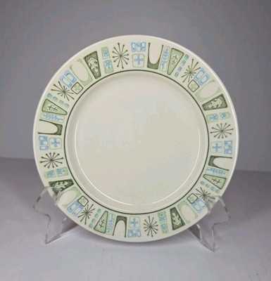 2 Taylorstone ''Cathay'' 6.5'' Atomic Starburst Dessert/Bread Plates MCM