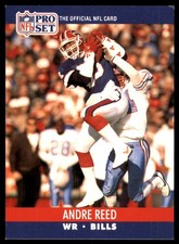 Andre Reed 1990 Pro Set #440 Buffalo Bills NFL READ FREE SHIPPING AutographDen