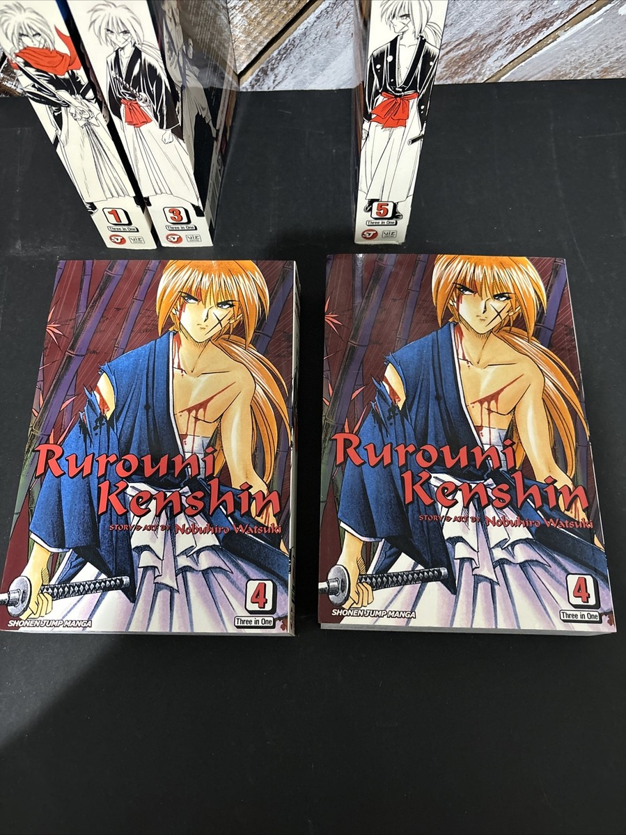 Rurouni Kenshin Viz Big OOP manga Starter Set (All in Vol.1