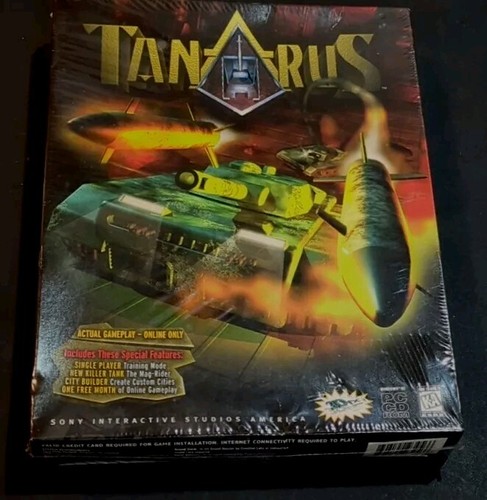 NEW- Tanarus PC CD-ROM Game Box Set (Sealed)~W1