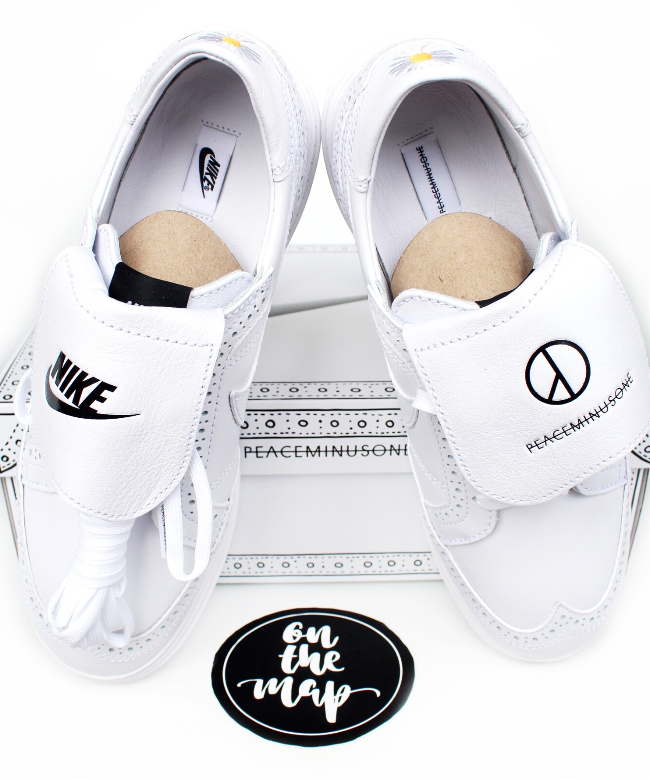 Nike x Peaceminusone Kwondo G-Dragon Triple White UK US New