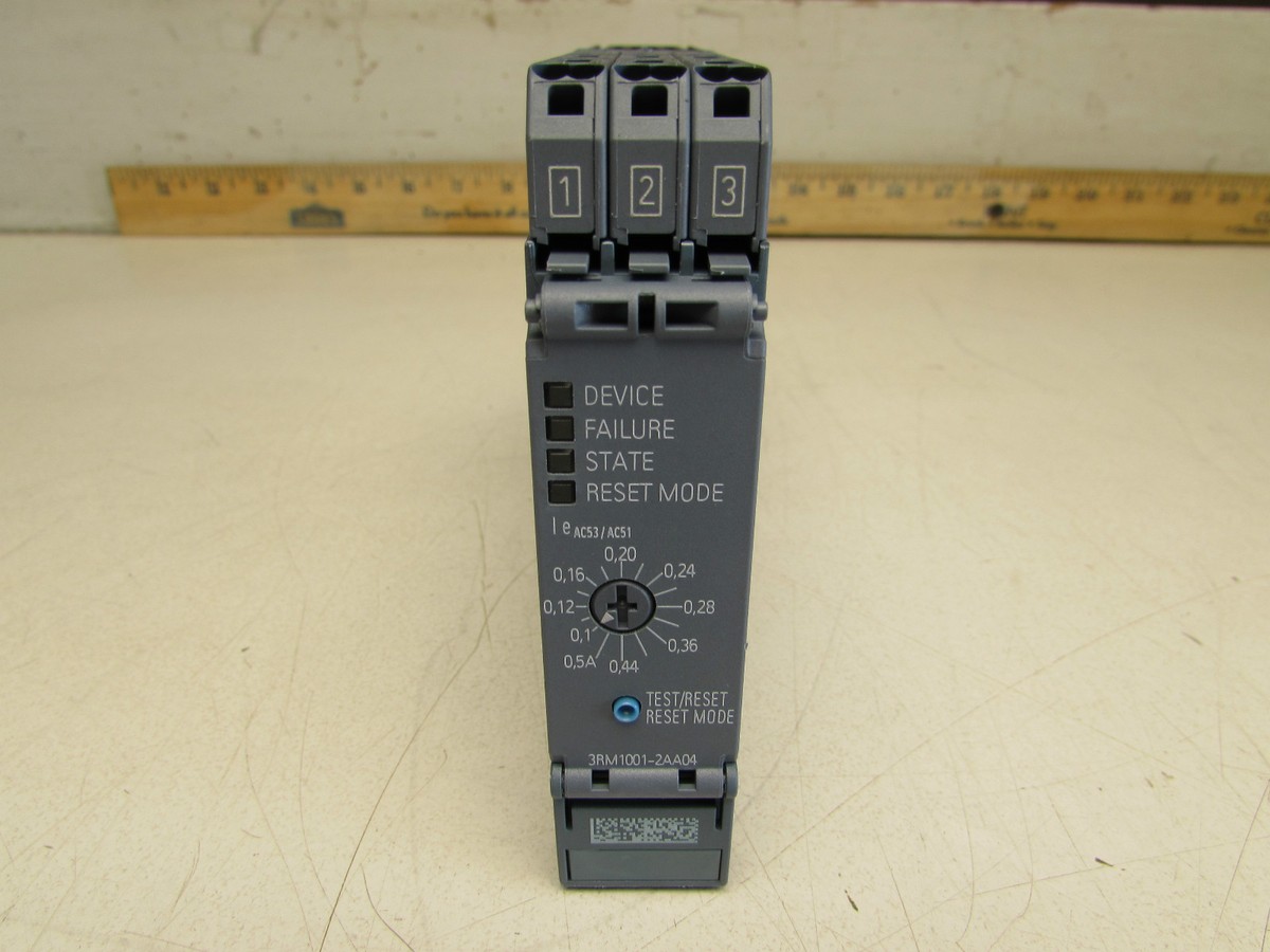 SIEMENS 3RM1001-1AA14 AC SEMICONDUCTOR MOTOR STARTER XCLNT! MAKE