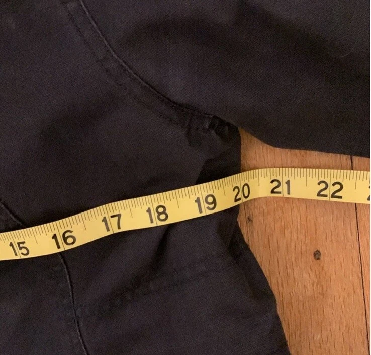 Spiewak & Sons McElroy Thinsulate Parka Coat Faux Fur Trim Hood Navy *Large* - Image 4 of 4