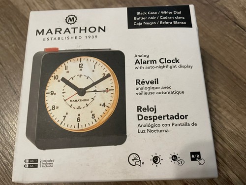 Marathon Classic Alarm Clock