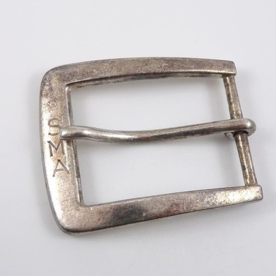 tiffany sterling silver belt buckle