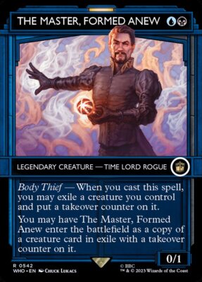 MTG Magic the Gathering The Master, Formed Anew (542/1208) Doctor