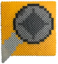 Fuse Bead Coaster - Screw & Driver design - hand-made by a Kid Entrepreneur