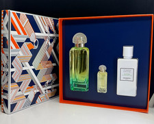 Un Jardin Sur Le Nil by Hermes 3 Piece Set Includes: EDT 3.3OZ 0.25OZ 2.7OZ BL 