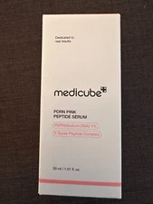 Medicube PDRN Pink Peptide Serum 1.01oz/30ml Facial New EXP 12/2026