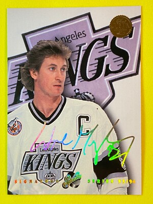 Wayne Gretzky 1993-94 Leaf Studio Signature #4