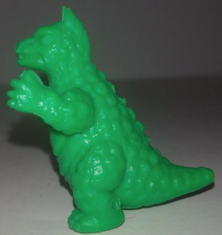 2 figuras de monstruos Keshi de goma de 1,5" GODZILLA KAIJU; figuras de Japón Foto 4 de 4