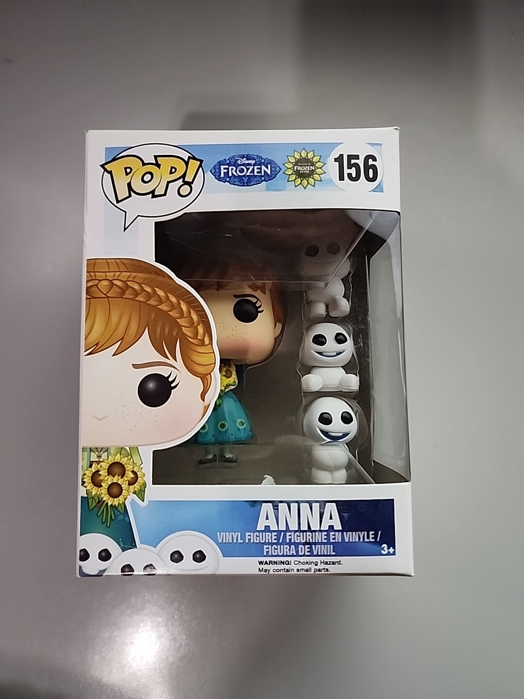 Funko Pop! Disney Frozen Fever - Figura Vinilo - Anna Con Snowgies #156