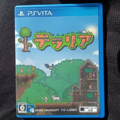 PS Vita Terraria japanese game With Case From japan USED