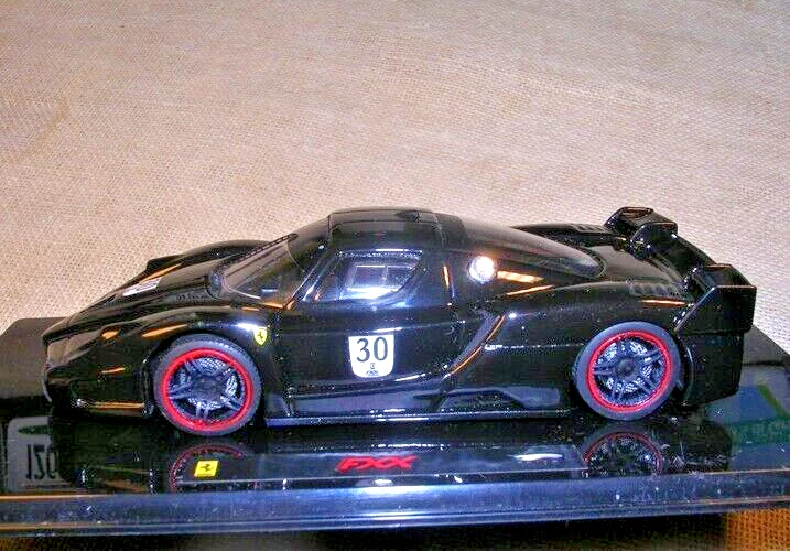 FERRARI FXX BLACK - MICHAEL SCHUMACHER - 2006 - HOT WHEELS - 1/43 - Immagine 4 di 4