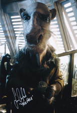 SEAN CRAWFORD signed Autogramm 20x30cm STAR WARS in Person autograph COA