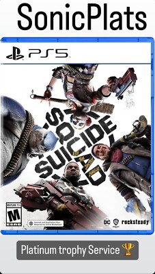 Suicide Squad: Kill the Justice League PS5 Platinum Trophy Service