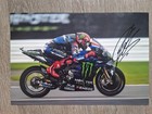 Fabio Quartararo Signed 12x8 Moto Gp Photo, Silverstone, Yamaha COA