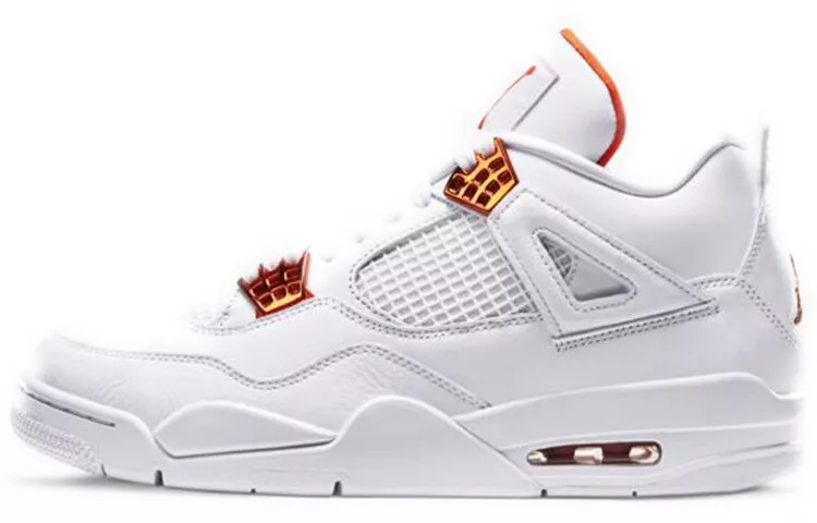 Nike Air Jordan 4 Retro White Team Orange CT8527-118 Men