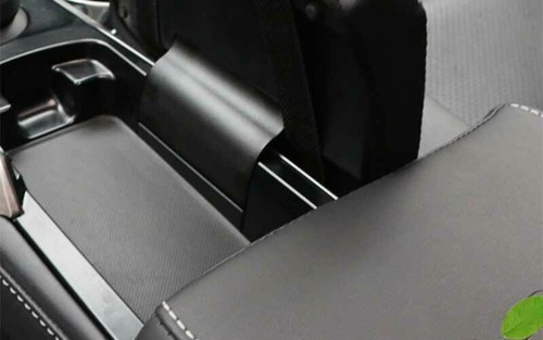 For Lexus RX350 450h 2016-2022 Black Leather Console Armrest Box Cap Cover Trim - Picture 9 of 9