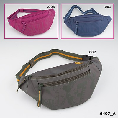 Depesche 6407_A Bauchtasche 7Skills in verschiedenen Farben Blau Khaki Weinrot