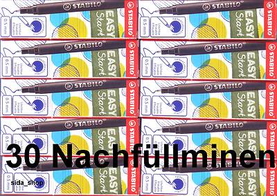 30 STABILO EASY orginal start Tintenpatronen 05 blau Patronen Minen *!bestprice!