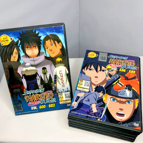 DVD Shippuden Naruto Anime Tv Series Vol.596-627 + Free Gift GTO Vol.1-43 End - Foto 2 di 9