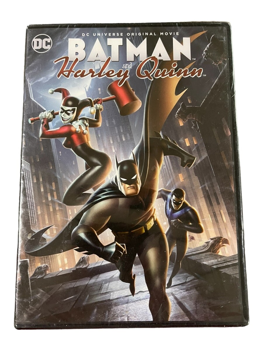 Batman and Harley Quinn (DVD, 2017)