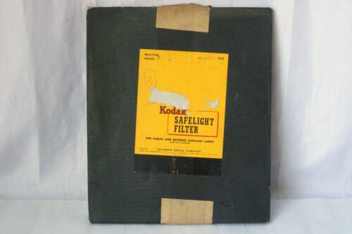 Kodak 10x12" Safelight Filter Wratten Series 1 Red for Blue-Sensitive and Photo - Picture 1 of 7