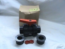 1 NEW CEPEX 73 PVC VALVE COMBO PTFE/EPDM 1 1/2" #21983 SLIP OR THREADED 05738058