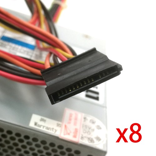 Power Supply ST-250MAC-05E ST-252MAC-05E 250W for Seventeam DVR 8 SATA Serial - Picture 3 of 7