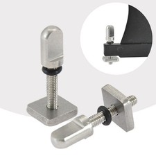 Surfboards Fin Screw 2pcs Flat Brace Brackets Seawater Resistant Set Surf Tail