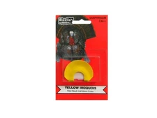 Pete Rickard's Scotch Iroquois Yellow Turkey Mouth Call, 4 Reed, Half Moon