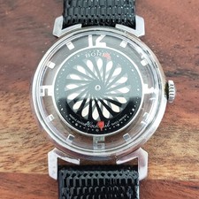 1960s Ernest Borel Kaleidoscope Cocktail Vintage Mechanical Watch Swiss Made